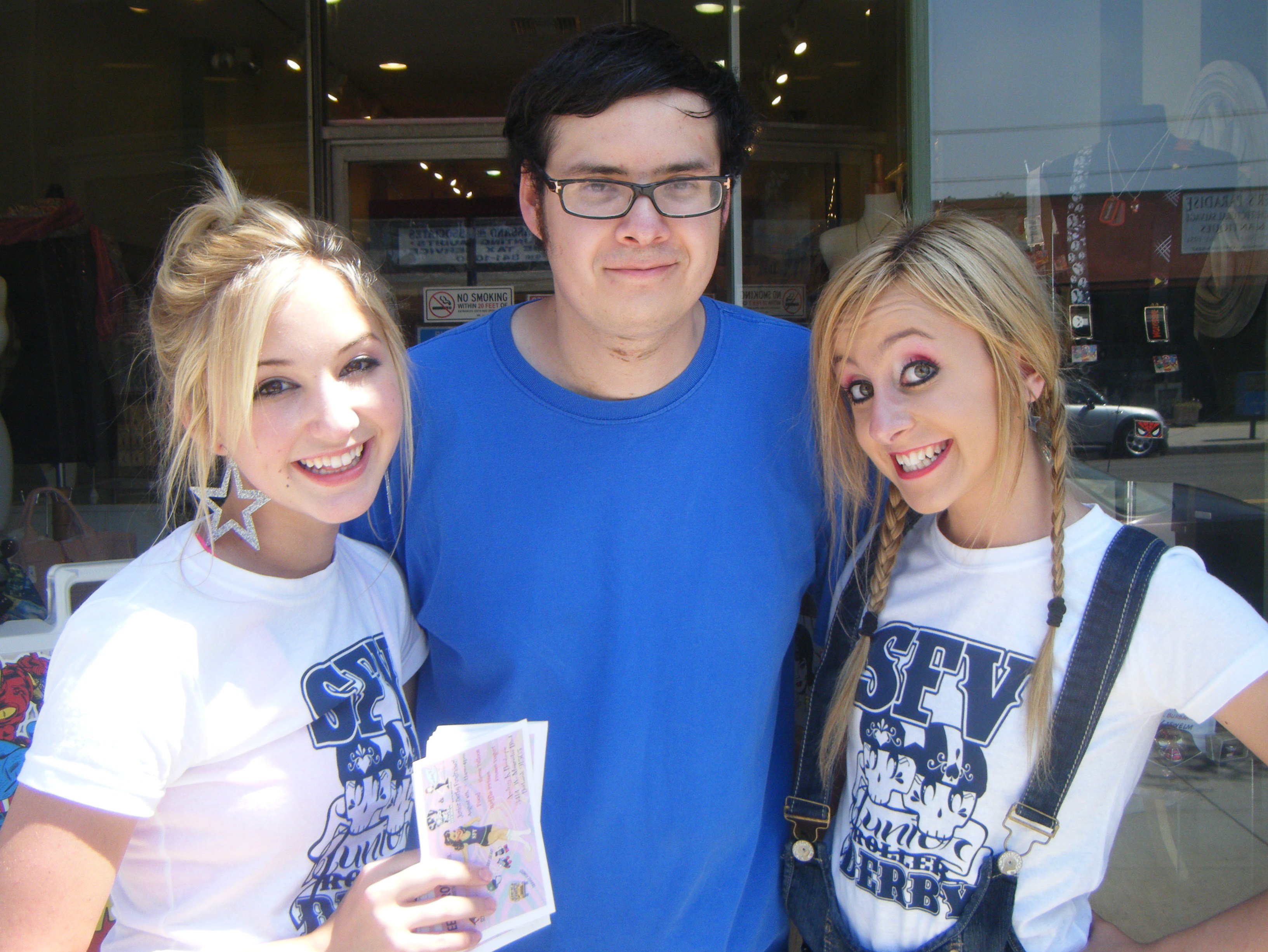 Allisyn Arm and Audrey Whitby - SFV Junior Derby Fundraiser