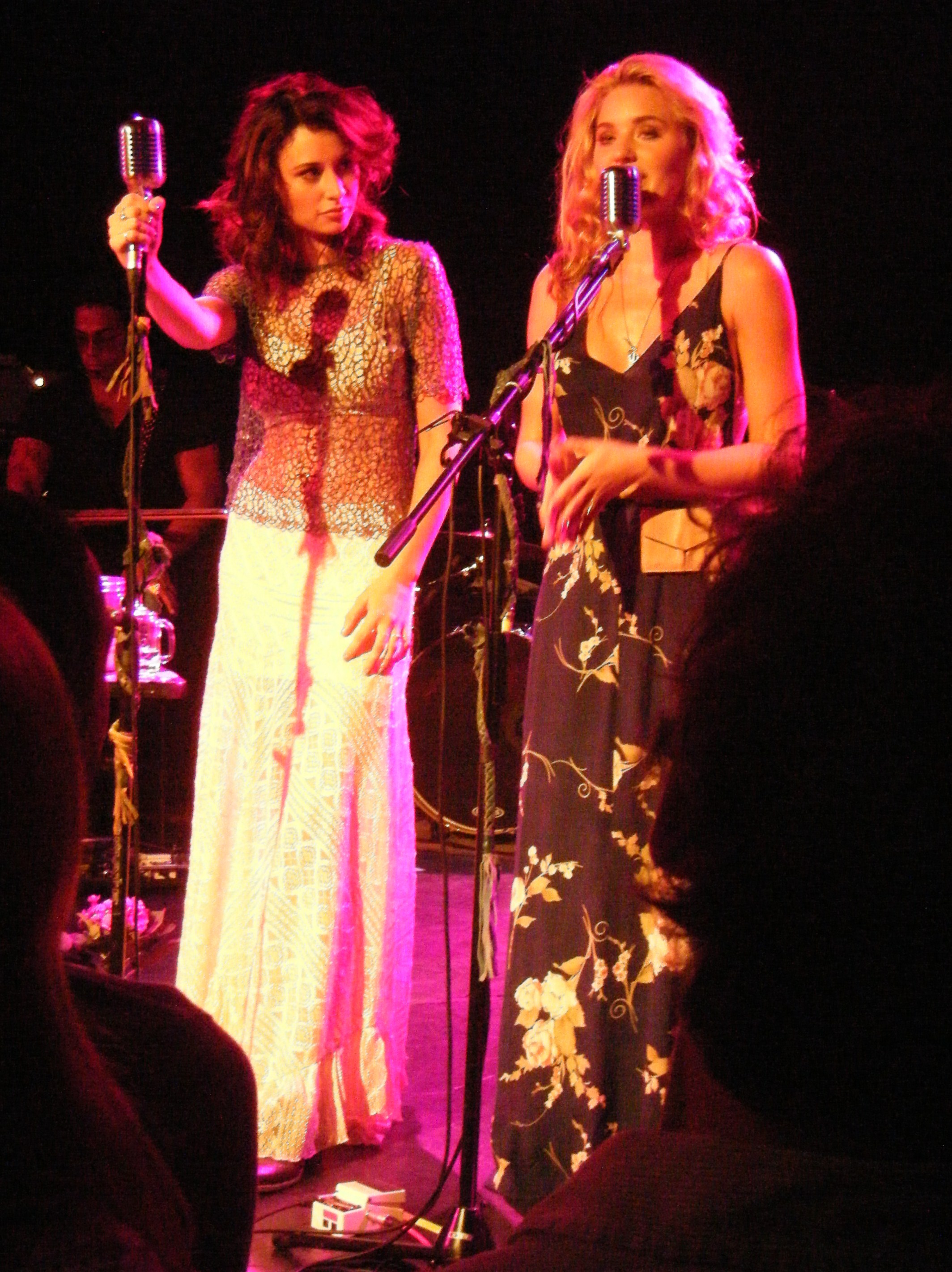 Aly and AJ Michalka - Concert Candids in LA