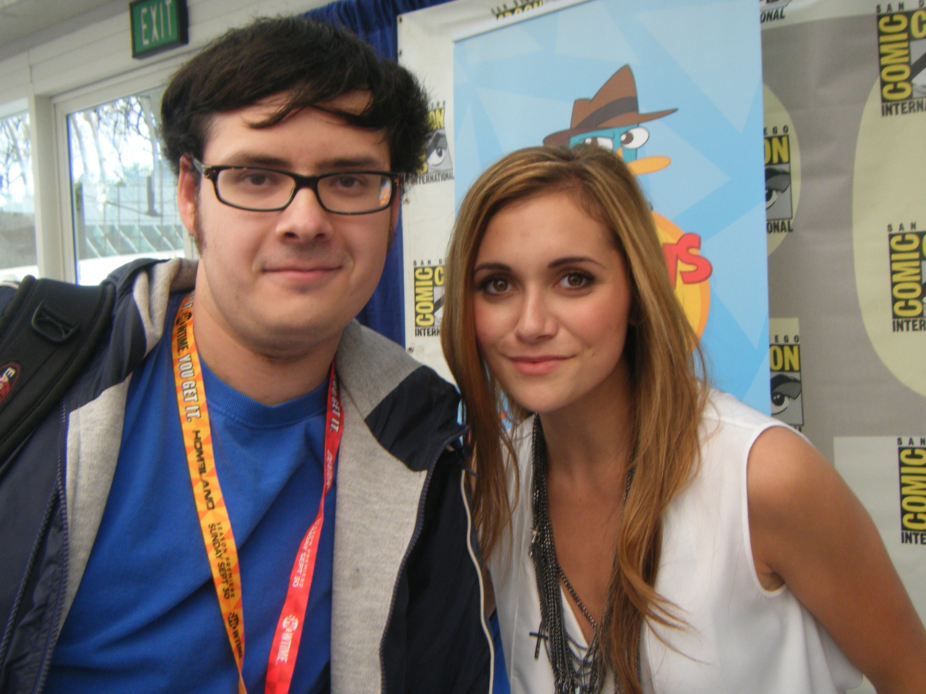 Alyson Stoner - Comic-Con 2012 Meet and Greet