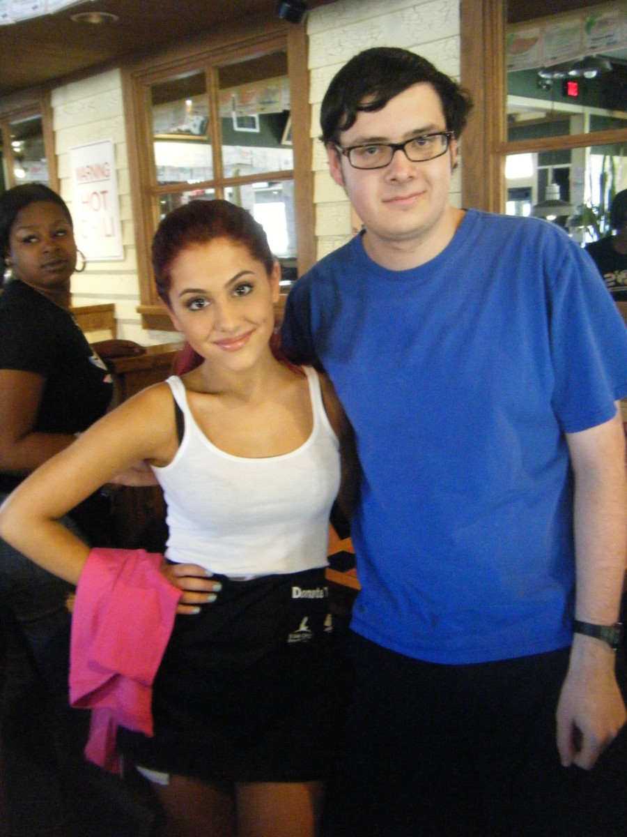 Ariana Grande St. Jude's Fundraiser at Chili's
