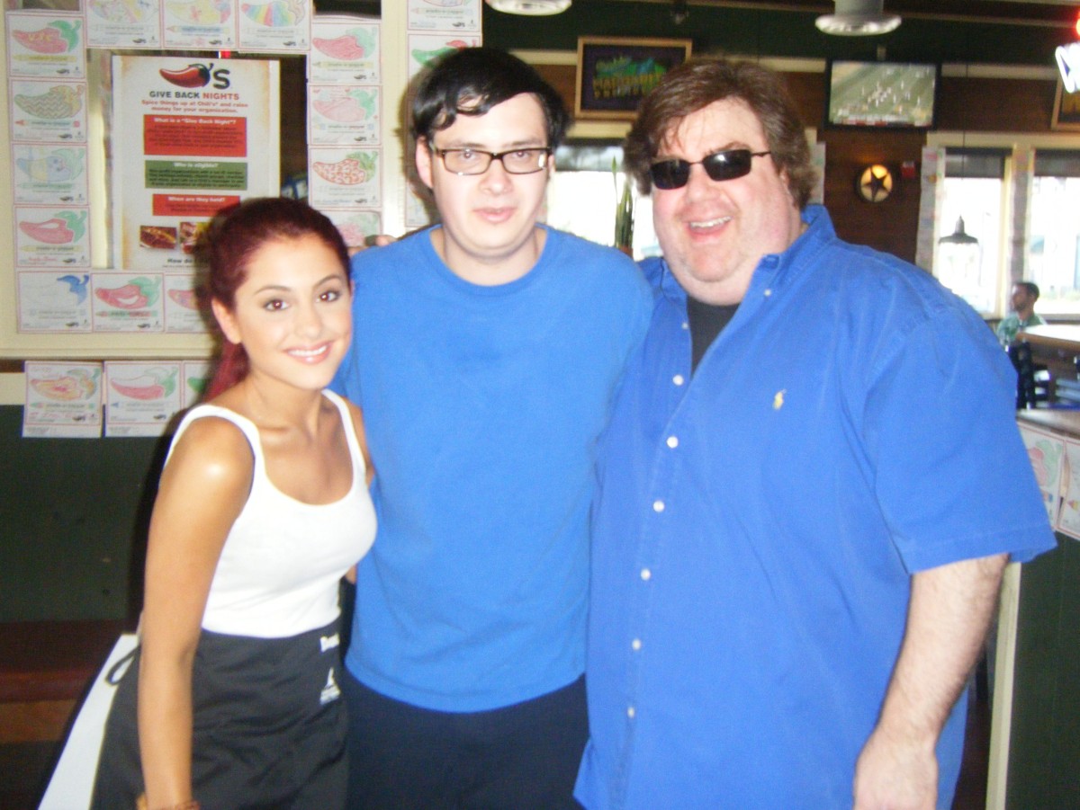 Ariana Grande St. Jude's Fundraiser at Chili's