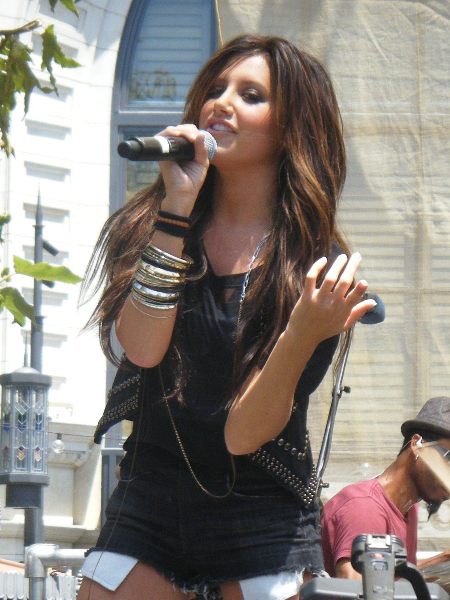 Ashley Tisdale Concert at the Grove in Los Angeles