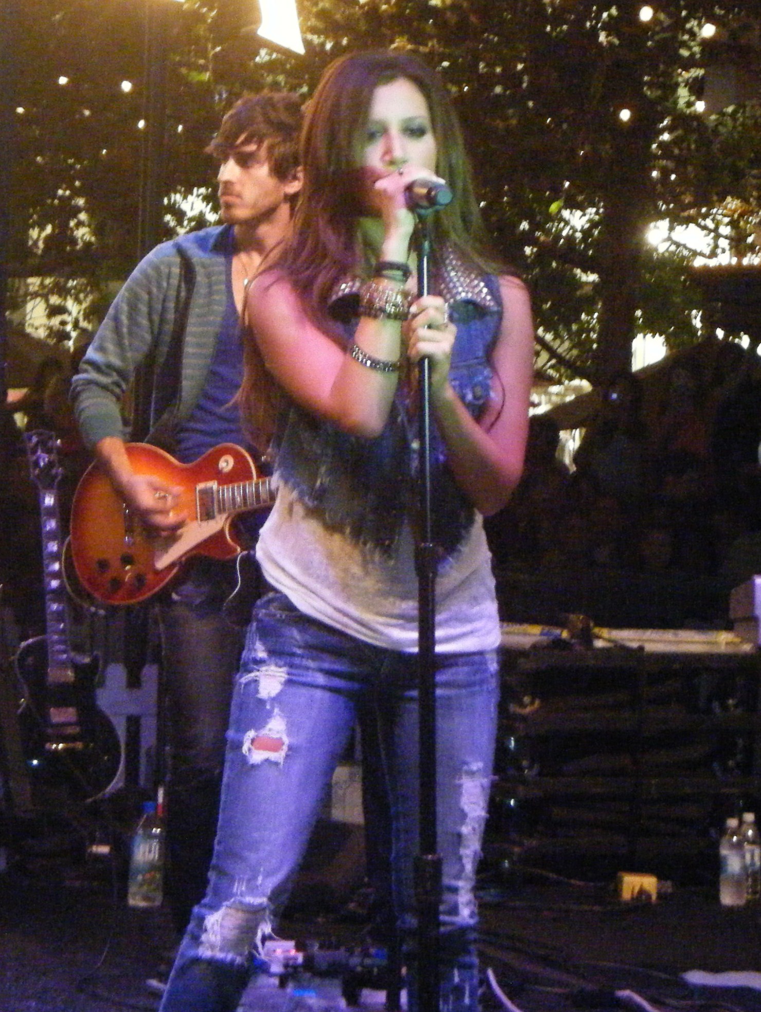 Ashley Tisdale Concert at The Americana at Brand
