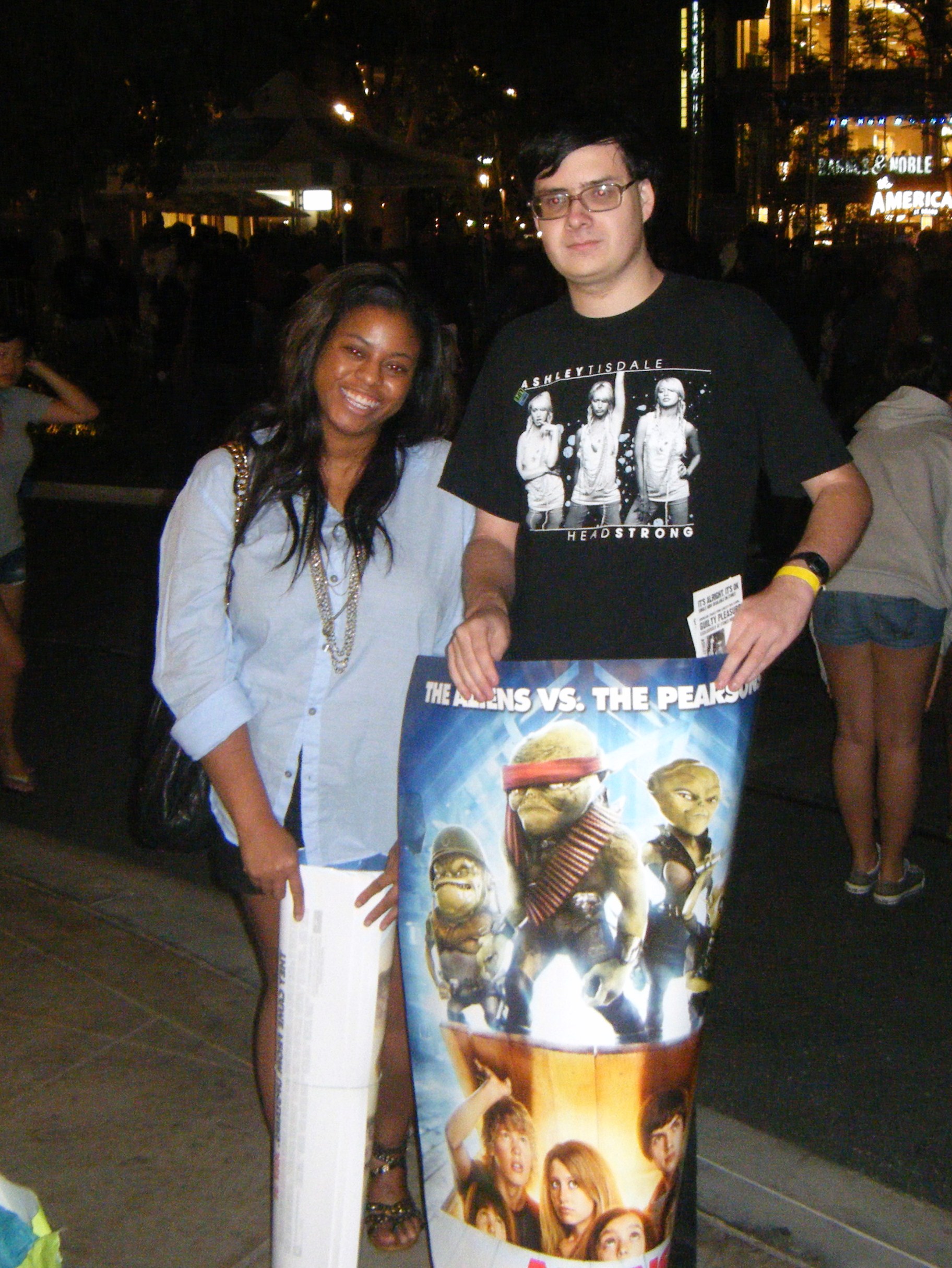 Ashley Tisdale Concert at The Americana at Brand