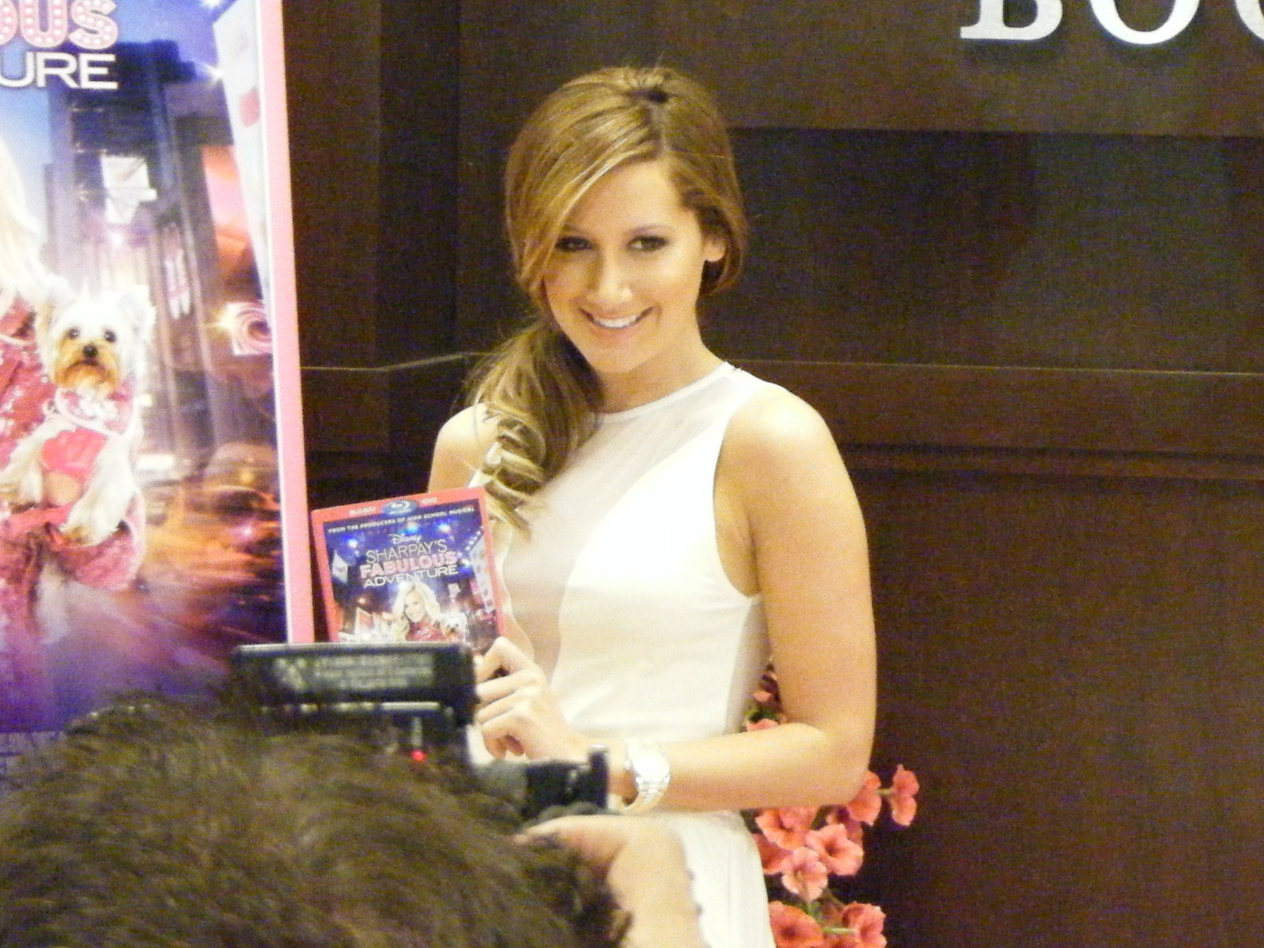 Ashley Tisdale Sharpay DVD Siging in LA Ashley Tisdale Sharpay DVD Signing in LA