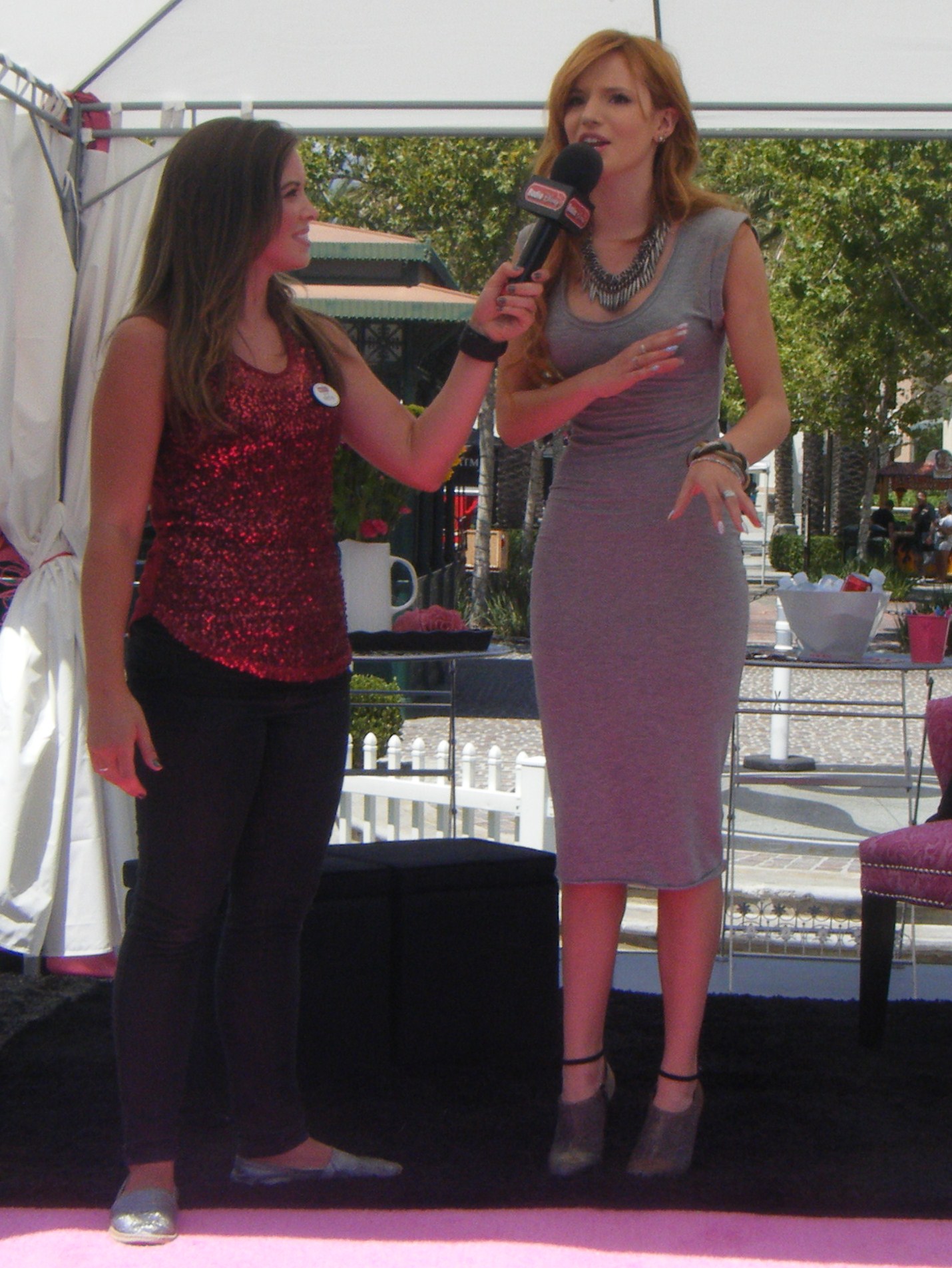 Bella Thorne Meet and Greet at Victoria Gardens