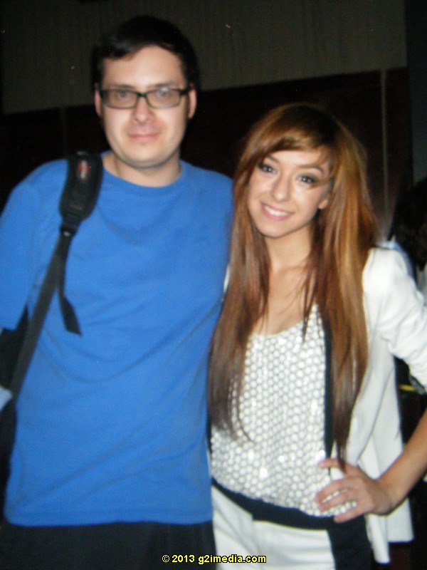 Christina Grimmie - Concert Candids in LA