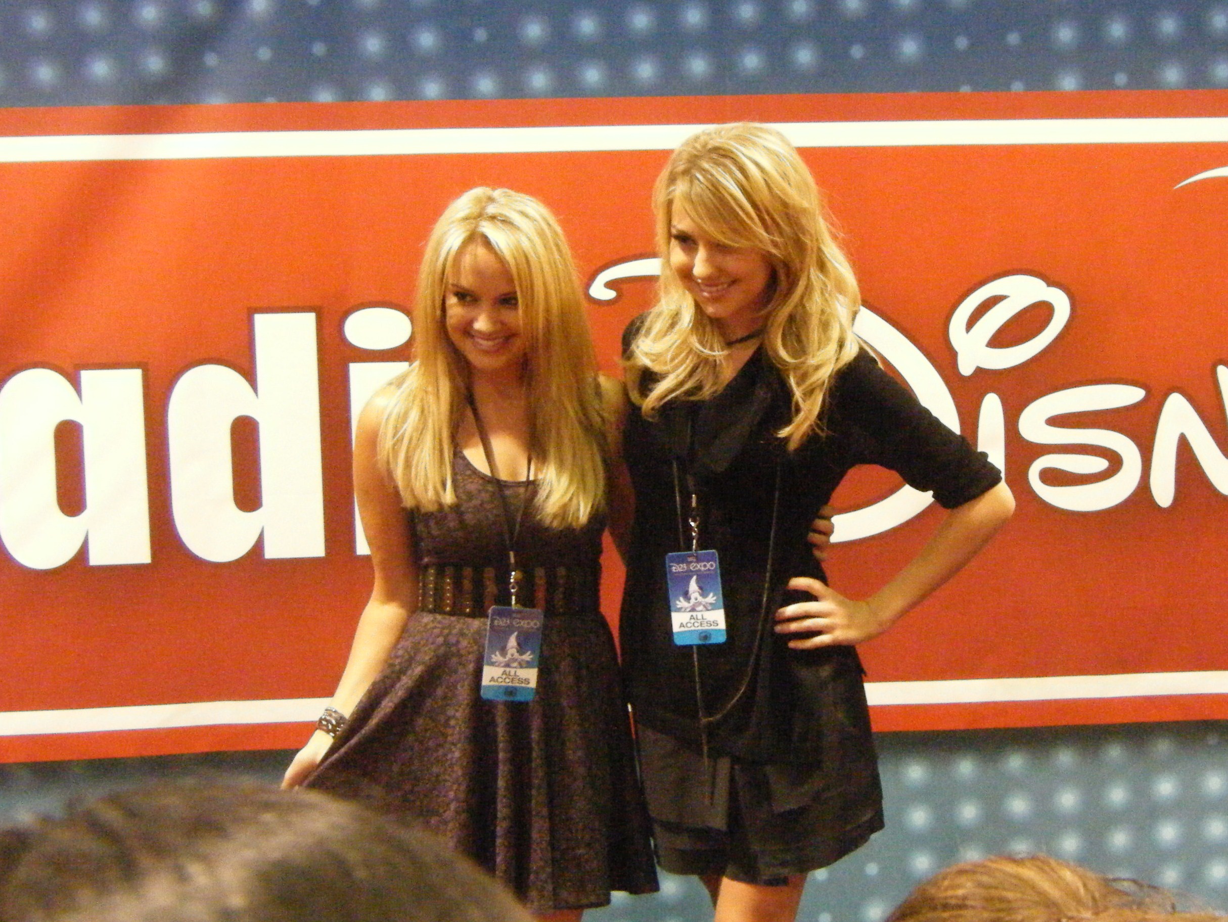 Tiffany Thornton and Chelsea Kane