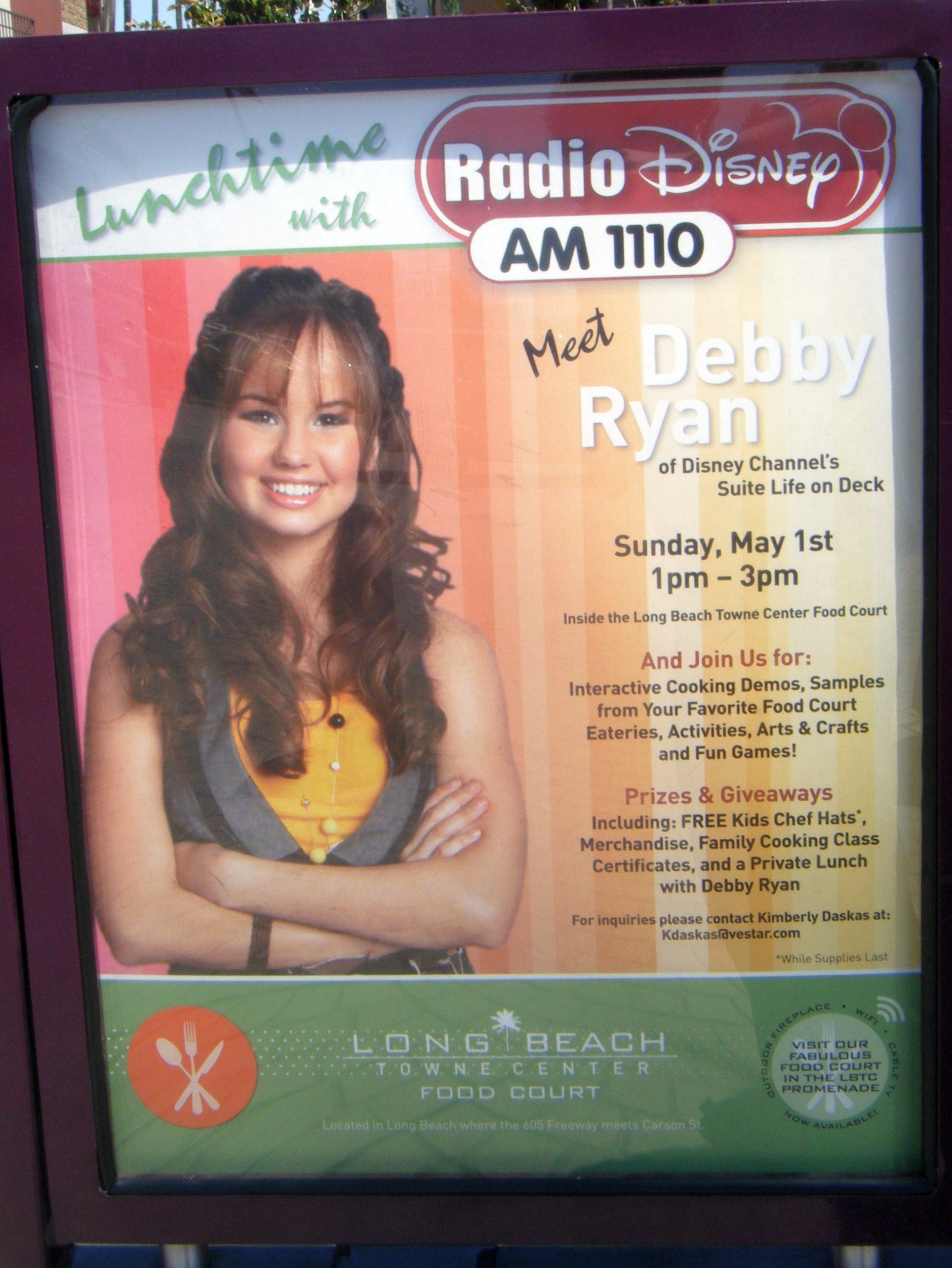 Debby Ryan Meet and Greet in Long Beach