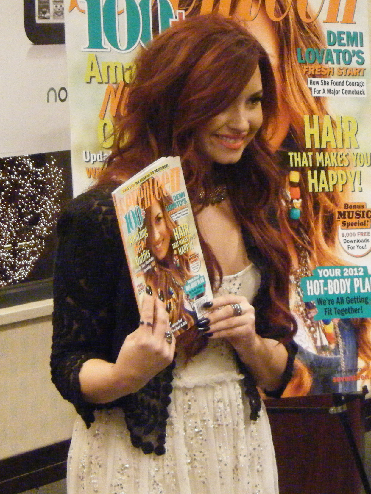 Demi Lovato Meet and Greet for Seventeen Magazine