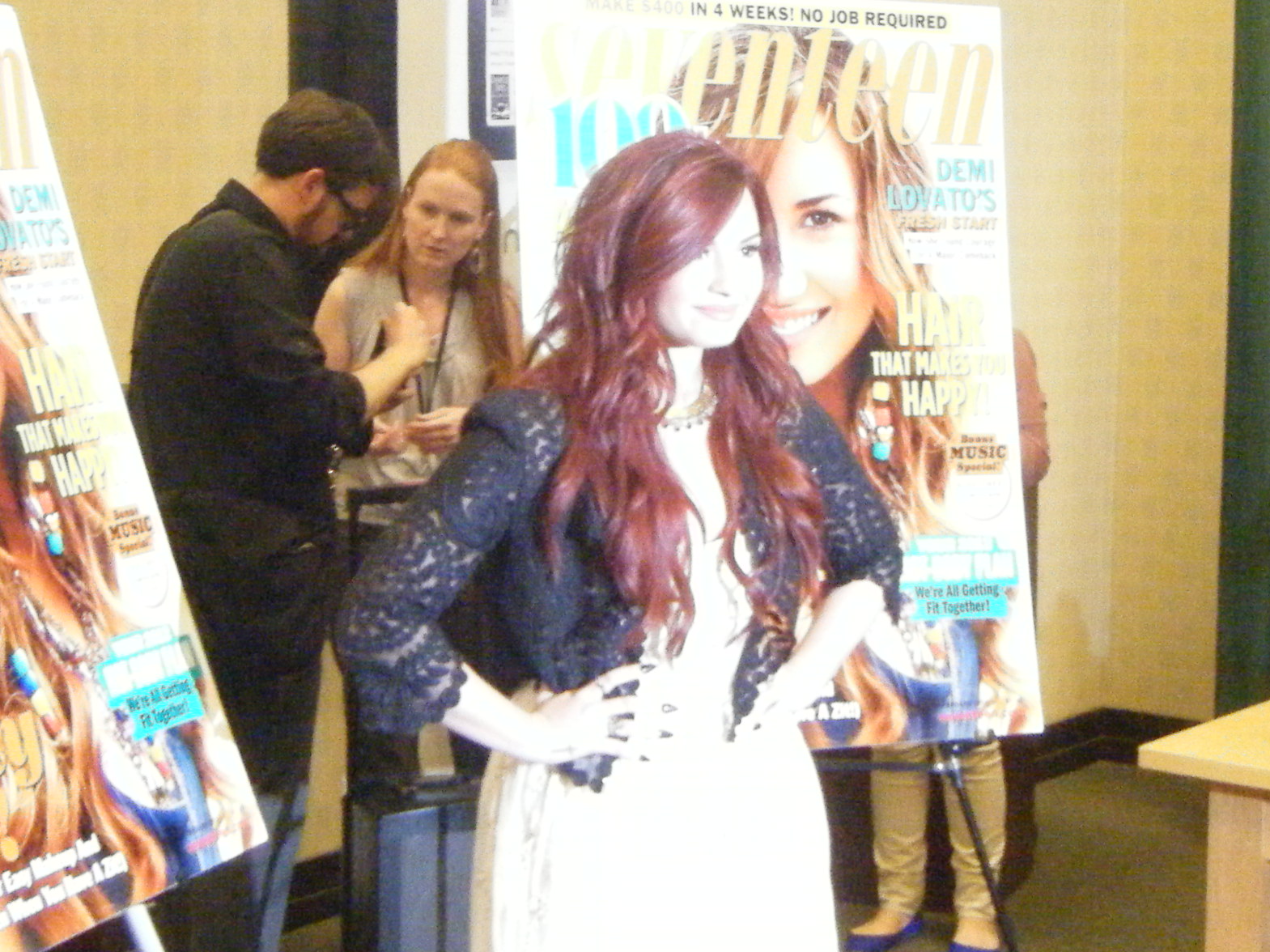 Demi Lovato Meet and Greet for Seventeen Magazine