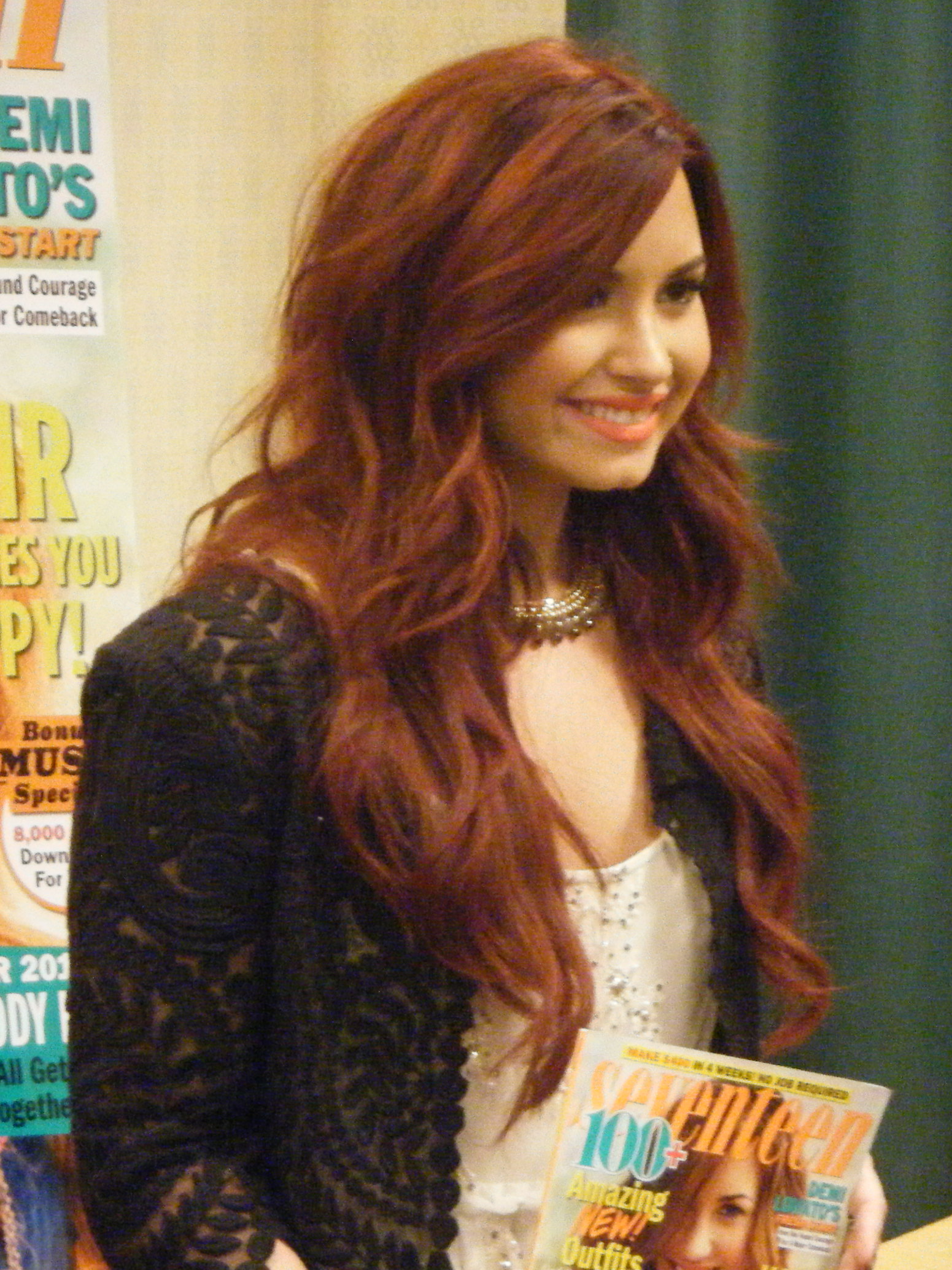 Demi Lovato Meet and Greet for Seventeen Magazine