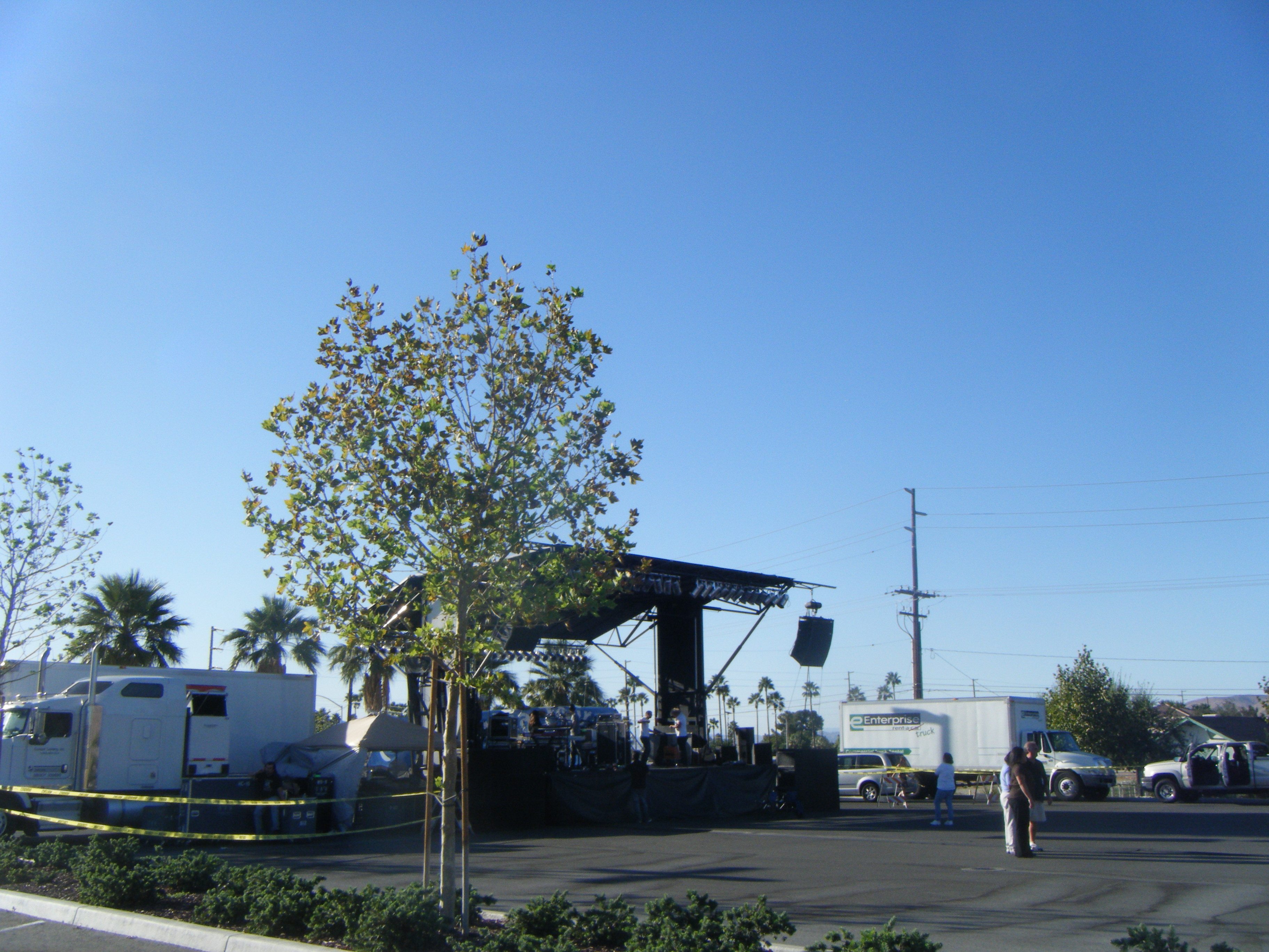 Emily Osment & Ashlyne Huff Concert at Wal-Mart