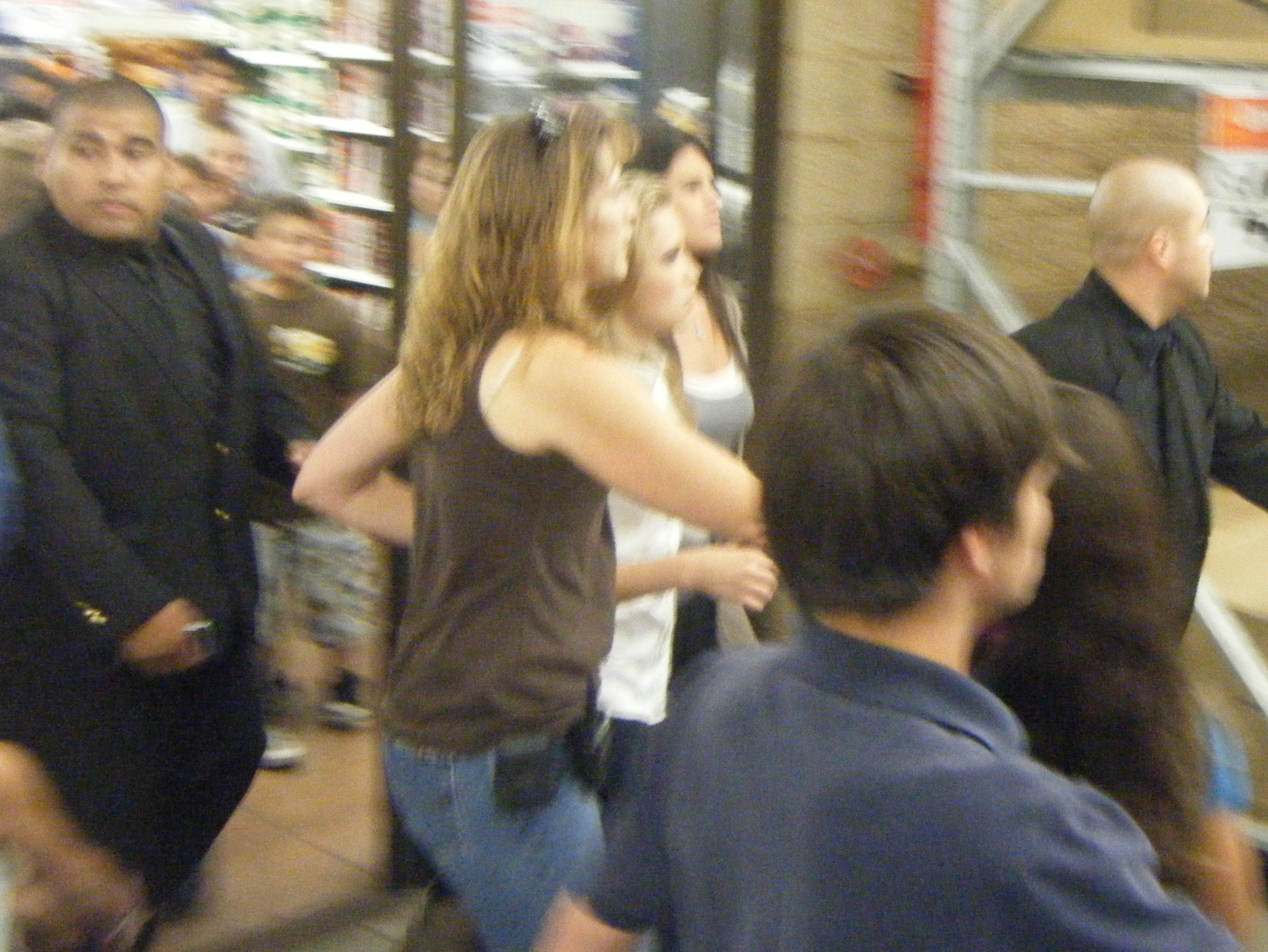 Emily Osment & Ashlyne Huff Concert at Wal-Mart