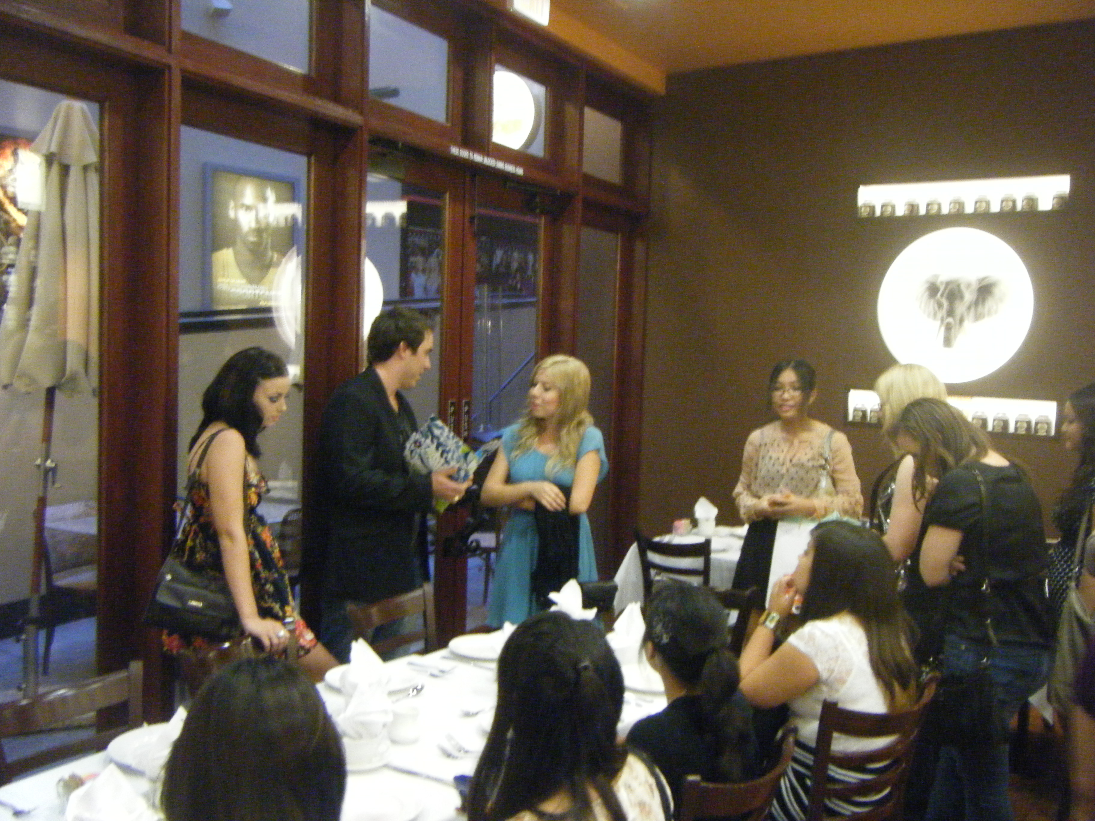 Jennette McCurdy - Cirque Du Soleil Iris Fan Event