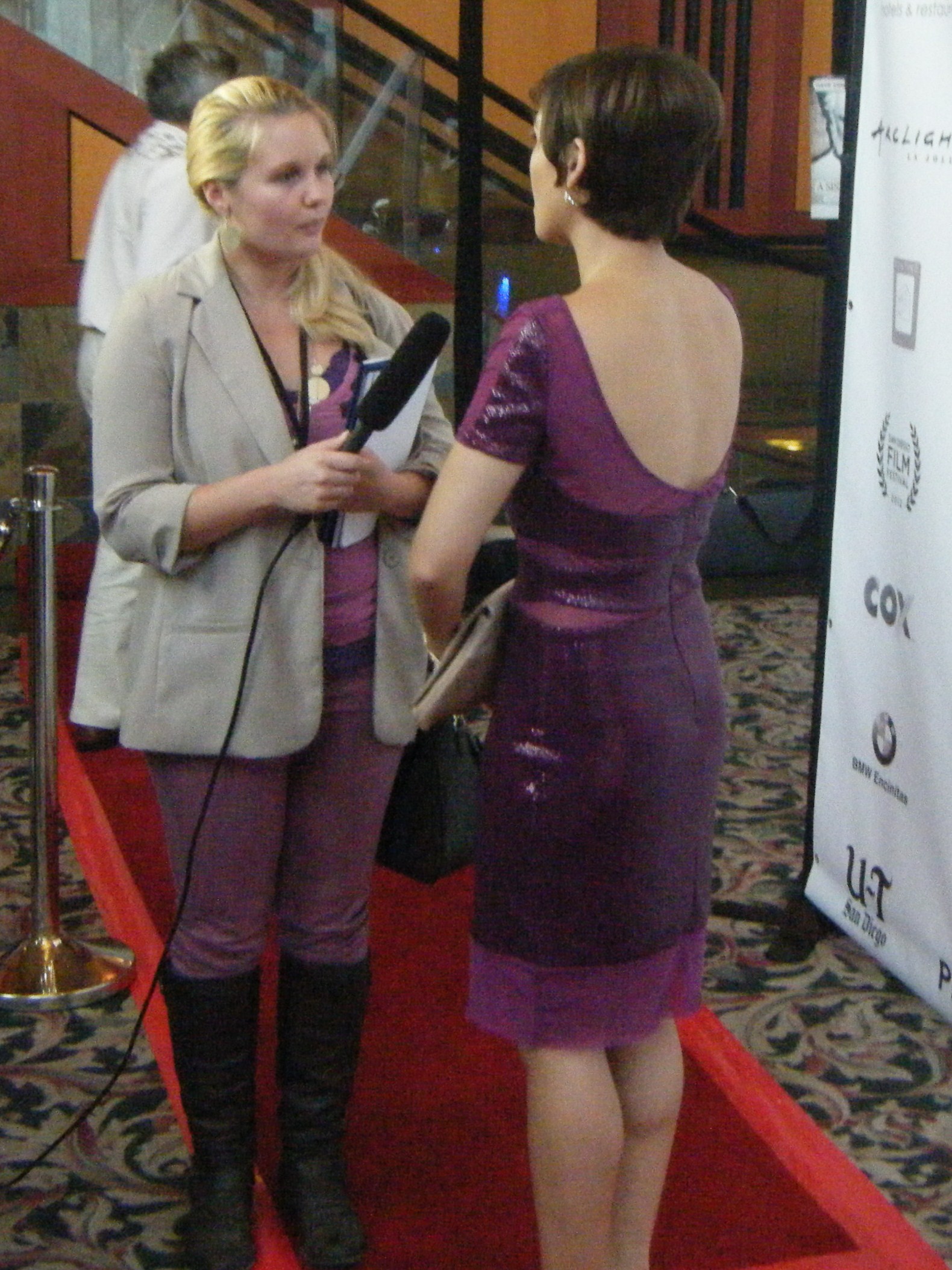 Nicole Anderson - Red Line at the San Diego Film Festival