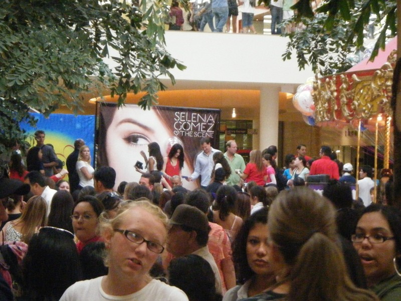 Selena Gomez CD Signing in Costa Mesa