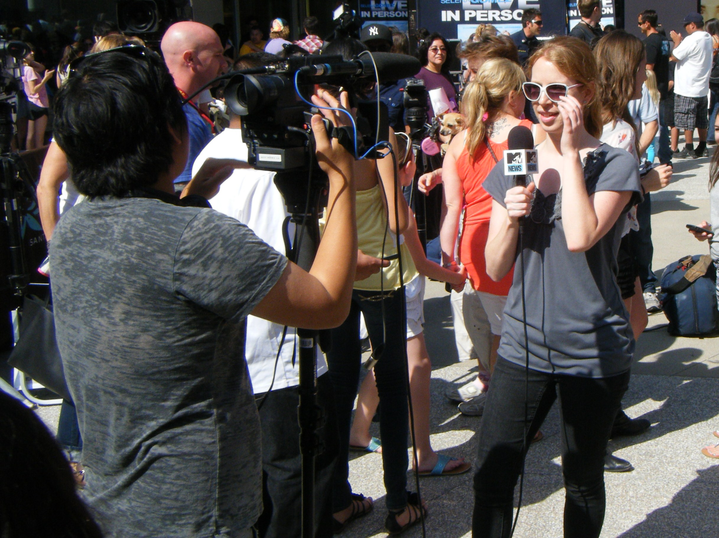 Selena Gomez Monte Carlo Mall Tour in Santa Monica
