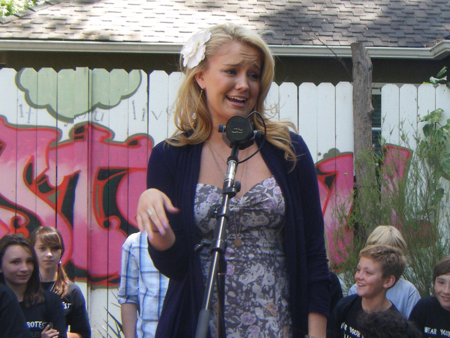 Tiffany Thornton - Falling Whistles Show
