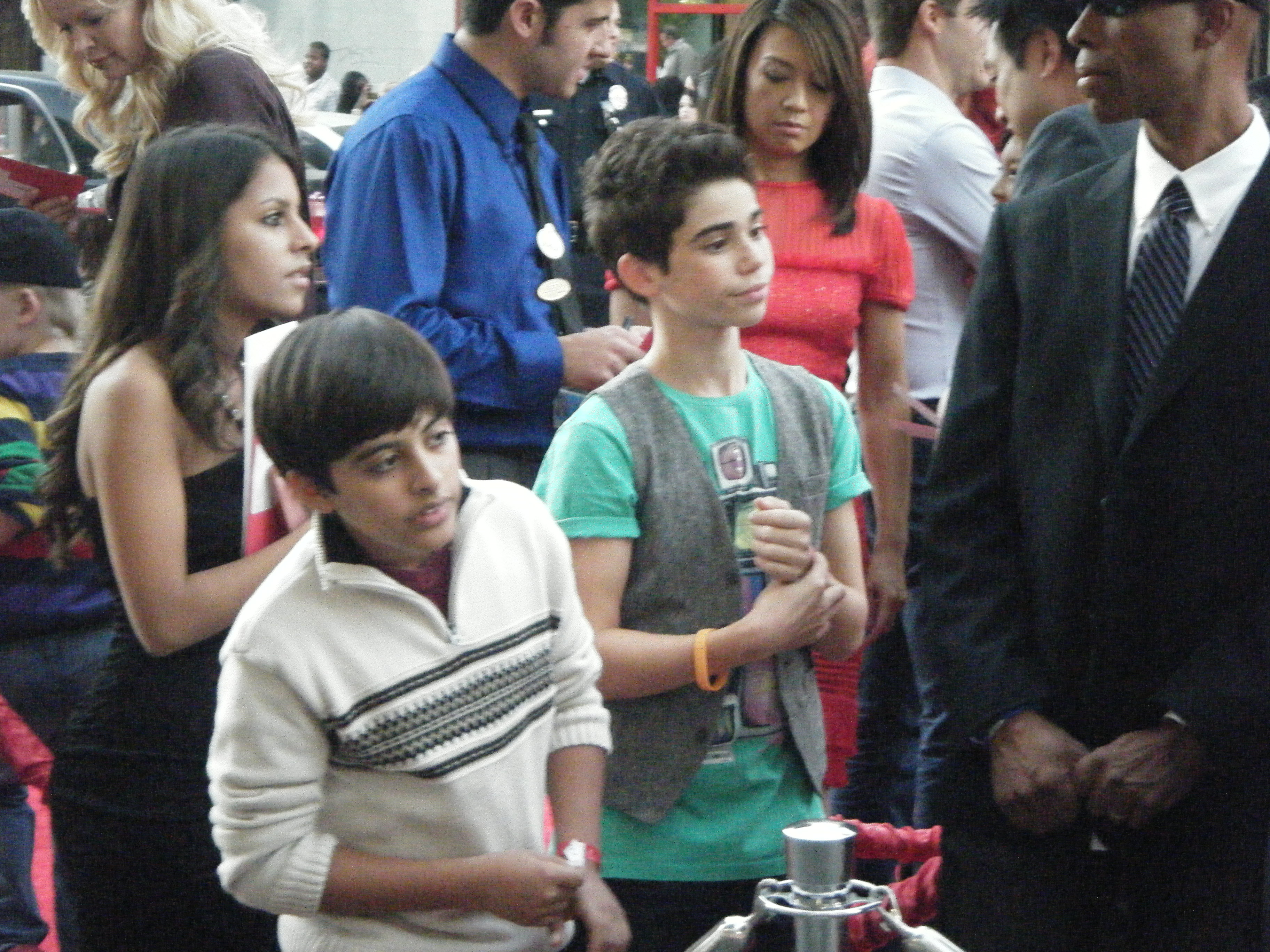 Cameron Boyce and Karan Brar Wreck it Ralph Premiere in LA